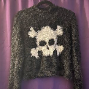 Trickz N’ Treatz Cursed Cuddler Fuzzy Sweater XL
